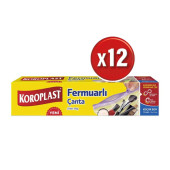Koroplast Fermuarlı Çanta Küçük Boy 12 Li 16 x 14 Cm x 12 Paket - 1