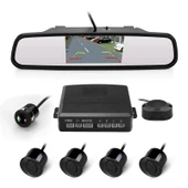 Space 4.3 inç aynaya geçmeli geri görüş kamerası park sensörlü / GUPR27 - 1