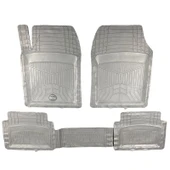 Space Pufi kauçuk (havuzlu) paspas move-gri  / TEPAY508-G - 1