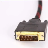 Ancheyn HDMI To Dvi 24+1 Çevirici Dönüştürücü Örgülü Monitör Kablosu 1.5 Metre 4600 thumbnail 3