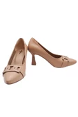 Palmiye Typu Taban Tokalı Stiletto Ayakkabı - 5