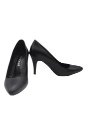 Gönderi Typu Taban Deri Stiletto Ayakkabı - 3
