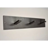 Duvar Askısı 3'lü Metal Kıyafet Askısı - 3