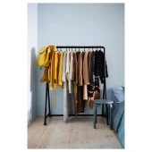 Metal Açık Dolap Kıyafet Dolabı Açık Askılık - 4