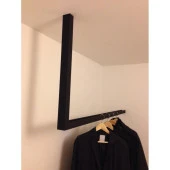 Tekli Metal Askılık Duvara Monteli Ceket Askılığı - 2