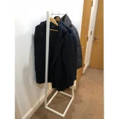 Kıyafet Askılığı Açık Metal Gardırop Konfeksiyon Sergi Askısı - 1