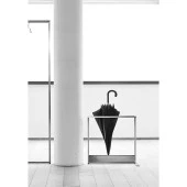 Siyah Şemsiyelik Kapı Önü Metal Şemsiyelik Şemsiye Kutusu - 3