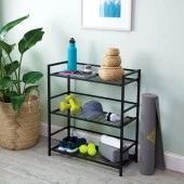 Metal Ayakkabılık Kapı Önü Ayakkabılık Raflı - 1