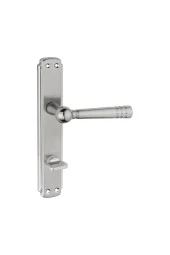 Osmanlı Lux Aynalı Nikel Saten Wc İçeriden Sağ Basar Banyo Kapı Kolu 1 Takım thumbnail 1