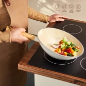 Emsan Swiss Crystal Wok Tavası 28 cm - 1