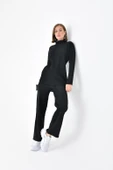 FTZ Women Kadın Yan Detaylı İkili Takım  Siyah 20644 thumbnail 2