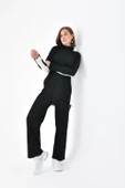 FTZ Women Kadın Yan Detaylı İkili Takım  Siyah 20644 thumbnail 3