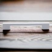 Köprü 160 Mm (SERT PLASTİK) Beyaz Mobilya Mutfak Çekmece Dolabı Dolap Kapak Kulbu Kulpu Kulpları thumbnail 3