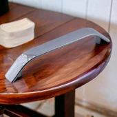 Alara (96 MM - 9.6 CM) Mobilya Mutfak Çekmece Dolabı Dolap Kulpları Kulpu Kulbu Krom Renk Metal thumbnail 3