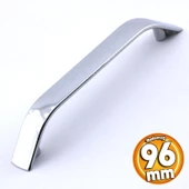 Alara (96 MM - 9.6 CM) Mobilya Mutfak Çekmece Dolabı Dolap Kulpları Kulpu Kulbu Krom Renk Metal thumbnail 1
