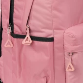 3 Bölmeli Su Geçirmez Kumaş Tablet Bölmeli Okul-Seyahat Sırt Çantası RLX2115-Pembe - 5