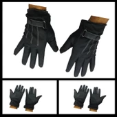 Uyguna-Yakala Deri Kışlık Eldiven Hs-9889-ELD.013 - 1