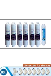 Kapalı Kasa 12 Inç Su Arıtma Cihazı Filtresi Yıllık Bakım Filtresi SET thumbnail 1