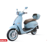 ARORA CAPPUCINO 50 CC BENZİNLİ MOTOSİKLET -  AÇIK MAVİ - 1