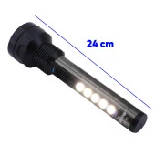 El Feneri Şarjlı Led Işıldak Kamp El Lambası Gece Aydınlatma 5 W + 3 W Beyaz Işık 1800 mAh - 4