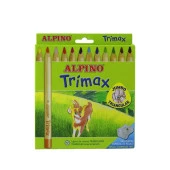 Alpıno Trimax Jumbo Kuru Boya 12  Renk - 1