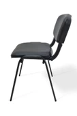 Arj I Office Furniture & Desing Siyah Ofis Büro Bekleme Misafir Form Koltuğu Sandalyesi 007 - 3