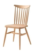 BOB ARTS and CRAFTS Kırlangıç Sandalye Cilasız Ham Ahşap - 1