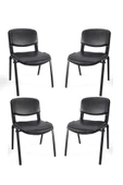 CLK Form Ofis Bekleme Misafir Sandalyesi Koltuğu 4'lü - 1