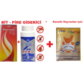 TAVUK BİTİ VE PİRESİ ZARARLILARINA KARŞI SET - 1