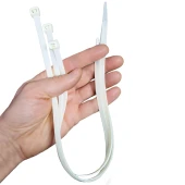 Aletçantam Kablo Bağı Plastik Kelepçe Cırt Amerikan Kelepçesi 100 Adet -7.6x450mm - 2