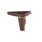 Mobilya Çekyat Koltuk Baza Dolap Chester Tv Ünitesi Komidin Ayağı 12 Cm 1 Adet - 2