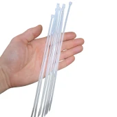 Aletçantam Kablo Bağı Plastik Kelepçe Cırt Amerikan Kelepçesi 100 Adet -3.6x250mm - 2
