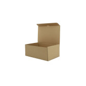25x16x10 cm Boş Karton Kutu Toptan Taşıma Kolisi Kutu Ambalaj Tek Oluklu Koli 100 Adet - 3
