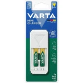 Varta Mini Charger Şarj Cihazı + 2 Adet 800mAh AAA Şarj Edilebilir Pil - 1