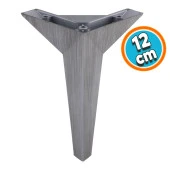 Mobilya Kanepe Çekyat Sehpa TV Ünitesi Baza Koltuk Ayağı Çekyat Renk Saten Eskitme 12 cm Ayak thumbnail 1