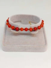 Mercan Taşı 6mm Tasarım Bileklik (47114) thumbnail 2