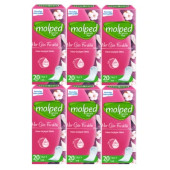 Molped Her Gün Ferahlık 20 li Günlük Ped X 6 Paket - 1