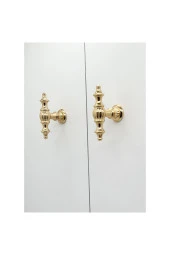 Şehzade Altın Mobilya Dolap Mutfak Çekmece Kulpu Düğme 10 Adet thumbnail 2