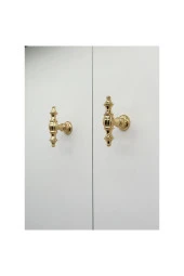 Şehzade Altın Mobilya Dolap Mutfak Çekmece Kulpu Düğme 10 Adet thumbnail 3