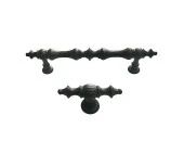 Gözde Mat Siyah Mobilya Dolap Mutfak Çekmece Kulpu 5 Adet 128 Mm thumbnail 3