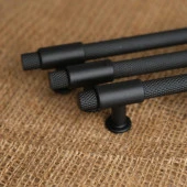 Punch Kulp Mobilya Dolap Mutfak Çekmece Kulbu Mat Siyah 192 mm 1 Adet thumbnail 2