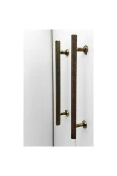 Dal Mat Antik Sarı Tv Ünitesi Vestiyer Yatak Odası Mutfak Dolap Çekmece Kulpu 128 Mm 1 Adet thumbnail 3