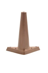 Sena Plastik Ayak Baza Ayağı Koltuk - 4 Adet  Ceviz Kanepe Ayağı Puf-tv Ünitesi Ayağı 4 Adet 20 Cm Ceviz Renk thumbnail 1