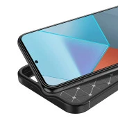Vendas Xiaomi Redmi Note 13 Pro 4G Kılıf Zore Negro Silikon Kapak + Cam Ekran Koruyucu - 6