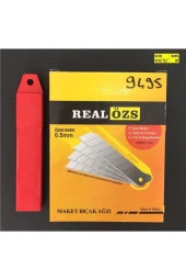 100 Adet Maket Bıçağı Falçata Ağzı Maket Bıçağı Yedeği thumbnail 3