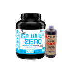 Zeus Nutrıtıon Iso Whey Zero Protein Tozu 2300Gr Muzlu + Xprotein 1000ML L-carnitine Hediye ! - 1