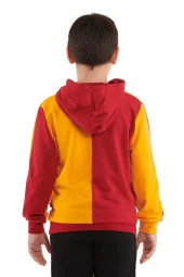 Galatasaray Orijinal Metin Oktay Kapüşonlu Çocuk Sweat Hediyelik Ahşap Kutulu - 4