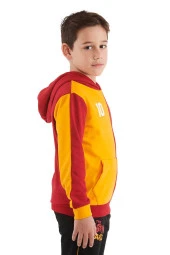 Galatasaray Orijinal Metin Oktay Kapüşonlu Çocuk Sweat Hediyelik Ahşap Kutulu - 5