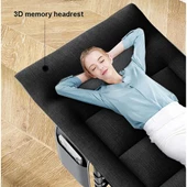 EFSANE KAMP - Konfor Ultralight Kampet Portatif Kamp Yatağı Siyah -  190x68x35cm - 2