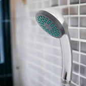 Duş Seti Spiral Fişkiye Banyo Duş Başlığı Set Fiskiyesi Telefonu Yuvarlak Klasik Başlık FiskiyeMetal Hortum - 5